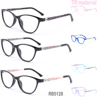 Mizilook-RB5128 Lunettes de vue pour enfants, filles et garçons, de haute qualité, style œil de chat, flexibles, montures de lunettes pour enfants, verres pour enfants Tr90