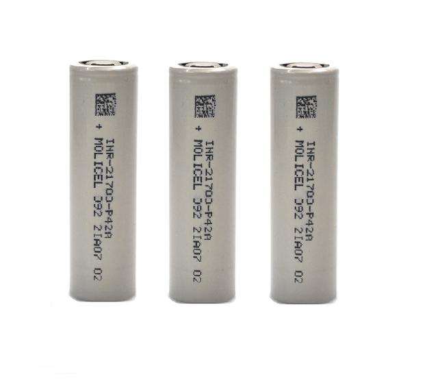Original Molicel P42a 3.7v 4200mah Lithium Batteries Molicel 21700 P42a Battery and Charger P26A M35A Battery for Ebike