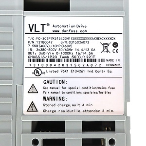 Convertidor de Frecuencia VFD Original 131B0042 VLT 2807, Controlador de Motor, Automatización Industrial - Product Image 4