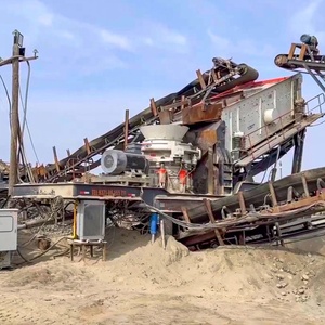 2025 di động nghiền và sàng lọc thiết bị, di động quặng sắt máy nghiền, mỏ đá sỏi Granite bánh Máy Nghiền di động trạm - Product Image 4