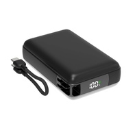 Nouveau produit tendance OEM, batterie externe portable 20000mAh, charge rapide PD 22.5W, batterie externe avec câble Type-C pour téléphones