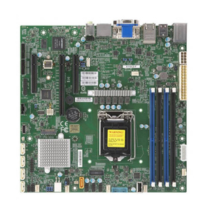 Placa Base para Servidor Supermicro Original X11SCZ-F, 8.ª/9.ª Generación, Core I3/i5/i7/i9, Xeon E-2100/E-2200, Serie LGA-1151, <span class=keywords><strong>DDR4</strong></span> - Product Image 1