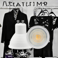 Foco LED Moderno E27 E14 GU10 MR16 6W AC 220V IP44 Ángulo de Haz de 24 Grados Alto CRI 90 Iluminación Interior Decorativa