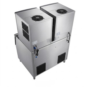 Máquina de Hielo Comercial Modular, Independiente, Vertical, de Alta Resistencia, en Forma de Cubo, para Restaurantes, Bares y Hoteles, de Acero Inoxidable - Product Image 6