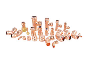 Hoogwaardige messing persfitting, loodvrij & corrosiebestendig voor hydraulische/pneumatische systemen - Product Image 2