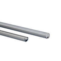 Lampe de croissance 1m 2m 3m, longueur 50mm, profil rond en aluminium pour bande d'éclairage led