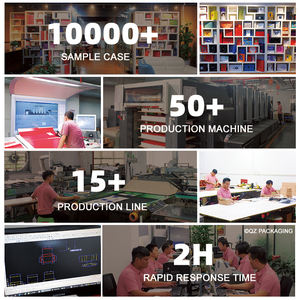 Boîte à bijoux magnétique en carton personnalisée, boîte cadeau pour bagues, pendentifs, colliers, emballages de bijoux, boîte à bijoux en carton - Product Image 4