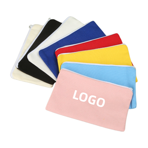 In Stock Canvas Coin Storage <b>Bag</b> Pen Case Simple Style Primary Secondary Student for Training Promotion Color Pencil <b>Bag</b> - Product Image 6