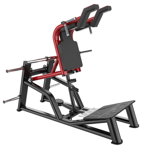 Kommerzielle Stahl-Fitnessgeräte Krafttraining Beinpresse Plattenbelastete <span class=keywords><strong>V</strong></span>-<span class=keywords><strong>Hack</strong></span>-Squat-Maschine - Product Image 1