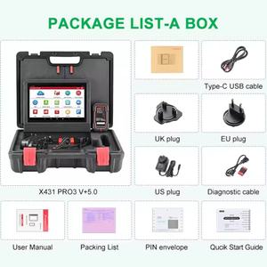 Launch X431 V Plus V+ VPLUS 5.0 PRO3, Máquina de Diagnóstico Automotriz Obd2, Herramienta de Escaneo de Vehículos para Todos los Autos - Product Image 6