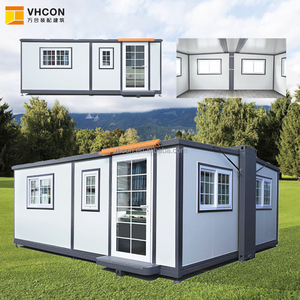 Maison conteneur préfabriquée modulaire à structure galvanisée, à construction rapide, ignifuge, amovible, pour logement temporaire intelligent et camp de travailleurs - Product Image 4