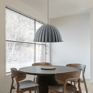Lampe pendante en feutre moderne lampe de chambre personnalité art nordique restaurant ampli linéaire lampe pendante led pour lustres décoratifs - Product Image 2