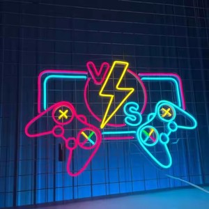 Miễn Phí Thiết Kế Tùy Chỉnh Trong Suốt Màn Hình Dẫn Ánh Sáng Ban Đêm Biểu Tượng Dấu Hiệu Silicone Cơ Thể Đèn Neon Cho Phòng Trò Chơi Xe Trang Trí - Product Image 4