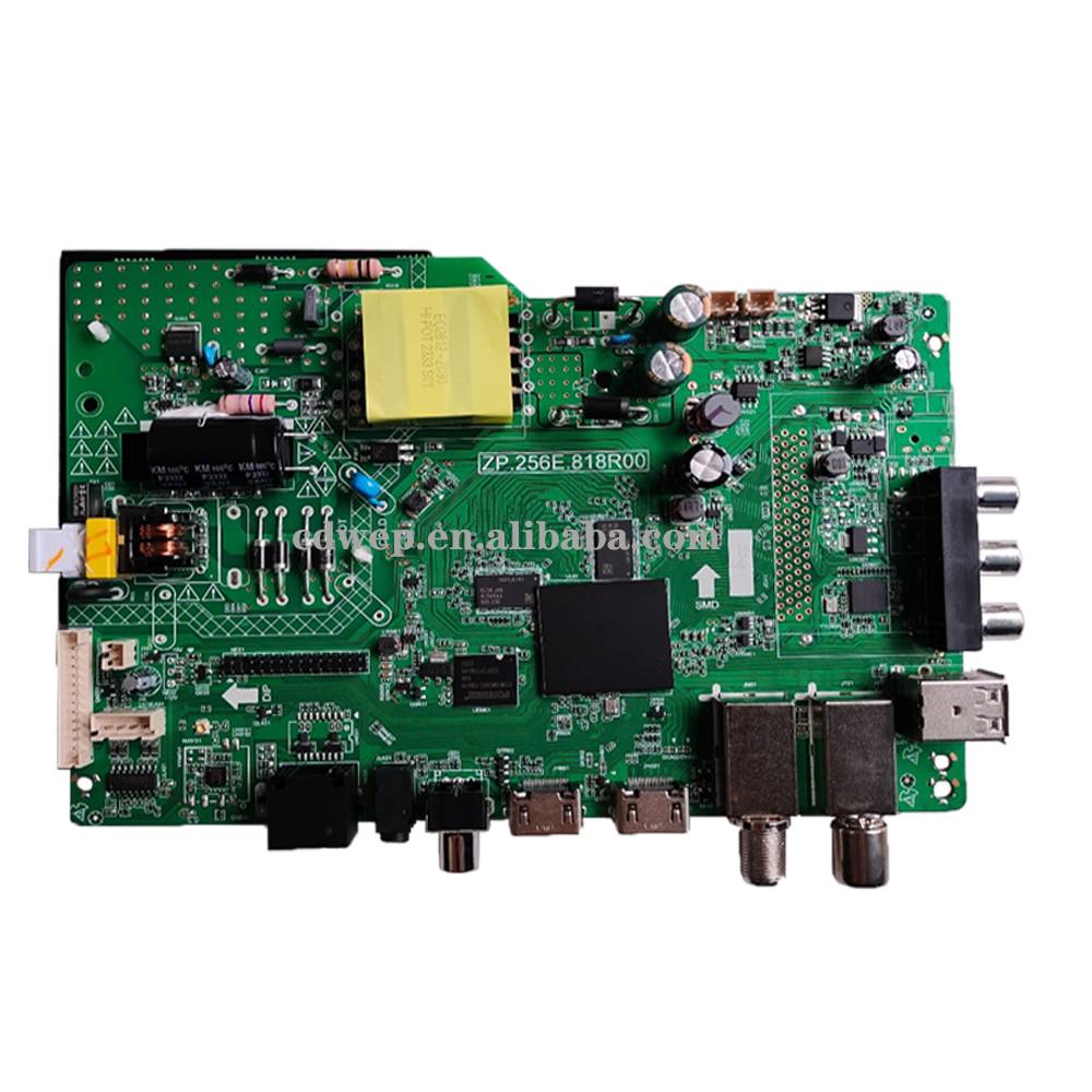 ATV, DVB-S, DVB-T, T2 Android PCB Board for LED TV ZP.256E ATV, DVB-S, DVB-T, T2 Android PCB Board for LED TV ZP.256E