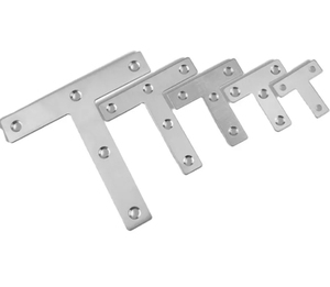 Renforts d'angle de formes diverses personnalisés robustes support de pliage d'estampage de tôle pour le mobilier et l'utilisation de montage - Product Image 4