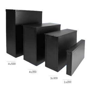 Tùy chỉnh màu đen giá rẻ PC ATX Máy tính công nghiệp tủ máy chủ Rack mount <span class=keywords><strong>2</strong></span>.5u cho trung tâm dữ liệu kim loại điện tử khung gầm Thùng - Product Image 2