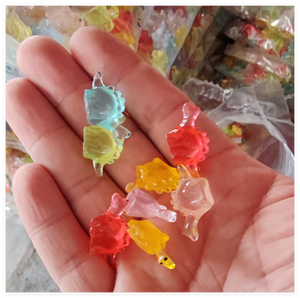 Mini figurines lumineuses animaux de dessin animé licorne chien tortue grenouille <span class=keywords><strong>escargot</strong></span> dinosaure personnalisées pour jeu artistique enfants zoo promotion jouet - Product Image 6