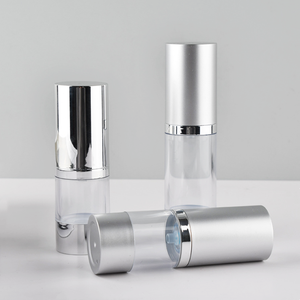 Bouteille vide, fournisseur, emballage cosmétique sous vide, 15ml, 30ml, 50ml, lotion argentée, essence, pompe sans air - Product Image 1