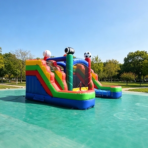Hot Selling <b>Inflatable</b> Bouncy Bouncer <b>Inflatable</b> House Outdoor Bouncy Castle Outdoor Commercial Grade Bounce House with Slide - Product Image 1
