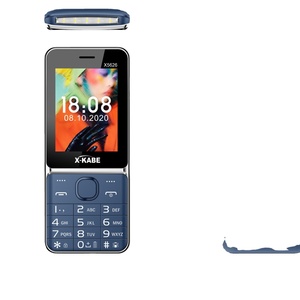 Teléfono Móvil Sencillo para Personas Mayores de 2.8 Pulgadas, Triple SIM, Teclado QWERTY, Reproductor MP3/MP4, Pantalla TFT, Batería de 1800 mAh, Radio FM Inalámbrica - Product Image 1