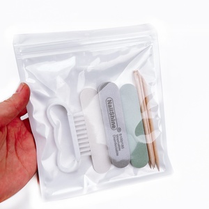 Juego de Manicura Desechable 8 en 1, Set de Manicura <span class=keywords><strong>para</strong></span> Salón de Uñas, Lima de Uñas, Mini Pulidor, Palito de Madera, Cepillo <span class=keywords><strong>para</strong></span> Uñas, <span class=keywords><strong>para</strong></span> Pedicura y Manicura - Product Image 2