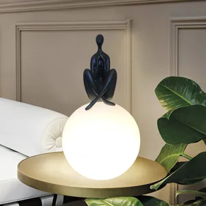T4309 Modern designer desk lamp living room artistic human body table lamps hot selling