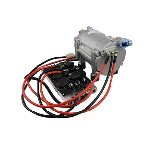 Compresor de aire acondicionado para coche 12V 24V DC AC.100.3850 20cc/R 850W R134a POE68 compresor eléctrico de CA automotriz de tipo Universal