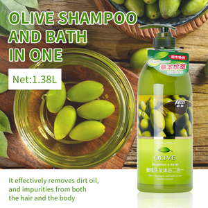 Nary Venta al por Mayor, Champú y Gel de Ducha 2 en 1, 1.38L, Champú Herbal de Oliva, Exfoliante, para el Crecimiento del Cabello, Champú para el Cuidado del Cabello, Fábrica - Product Image 2