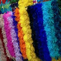 100g épais dinde Chandella plume Boa plume Chandelle Boa écharpe châle pour mariage Festivals fête carnaval Costumes décor