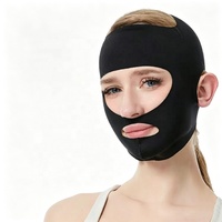 Bandeau amincissant réutilisable pour le visage en V, réducteur de double menton, masque liftant, bandage de relaxation pour affiner le visage
