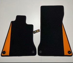 Alfombrillas de <span class=keywords><strong>microfibra</strong></span> personalizadas DOS para Mclaren 720s, alfombras de suelo para supercoches con insignia finamente bordada - Product Image 3