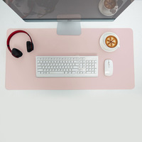 Tapis de souris pour jeux de bureau Tapis de souris antidérapant Tapis de souris étendu Tapis de bureau lavable Protecteur de clavier