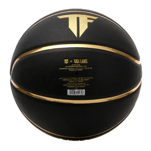 <span class=keywords><strong>Proselect</strong></span> Basketball Größe 7 Schwarz mit individuellem Logo, bedruckt, PU-Leder und Gummi für das Training - Product Image 2