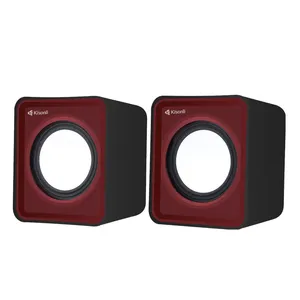 Kisonli V310 gadgets mobile phone speaker box multimedia USB stereo 2.0 mini speaker