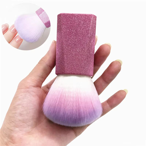 Cepillo para Polvo de Uñas con Mango Cuadrado, para Limpieza de Gel UV, Maquillaje y Eliminación de Polvo UV para Manicura - Product Image 1