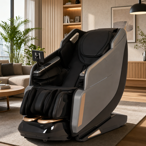 Modern PU Leather Massager <b>Chair</b> 3D <b>Zero</b> <b>Gravity</b> Intelligent Voice Control Hot Compress Luxurious - Product Image 3