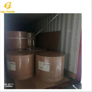 Chất lượng cao cấp thực phẩm duy nhất bên PE lớp phủ trắng Kraft Giấy cuộn 15gsm + 40gsm - Product Image 2