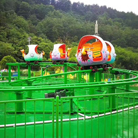 Manège de montagnes russes populaire pour parcs d'attractions, équipement de loisirs à vendre