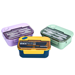 Hot Bán <span class=keywords><strong>3</strong></span> Ngăn Thẳng Đứng Thực Phẩm Lưu Trữ & <span class=keywords><strong>Container</strong></span> Đa Chức Năng Lò Vi Sóng Nhựa Cầm Tay Bento Hộp Ăn Trưa Cho Trẻ Em - Product Image 1