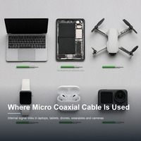 Câble coaxial RF pour antenne Wifi des appareils intelligents de la maison connectée, téléphone portable, ordinateur portable, tablette, systèmes de routeurs sans fil, série 081
