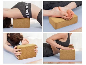 Bajo MOQ Ecológico Reciclado Orgánico Corcho <span class=keywords><strong>Yoga</strong></span> Ladrillo Madera <span class=keywords><strong>Yoga</strong></span> Bloque <span class=keywords><strong>para</strong></span> Fitness - Product Image 4