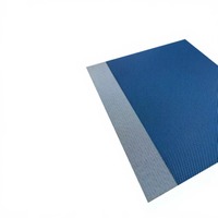Bande transporteuse ignifuge en PU/PVC avec revêtement PU, qualité alimentaire, auto-extinguissante pour une production alimentaire de haute sécurité, garantie 1 an