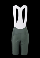 Cuissard de cyclisme vert olive à bretelles, extensible dans 4 directions, respirant, rembourré, pour VTT et vélo de route, personnalisable par sublimation