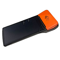 Terminal de point de vente portable V2Pro PDA 5,5 pouces Android 7.1, compatible NFC, Bluetooth, USB, WiFi, imprimante de codes-barres 2D intégrée, imprimante 58 mm intégrée