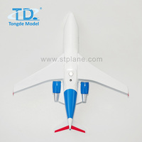 Modèle d'avion à réaction en résine ASM Challenger 605 C-605 21cm - Cadeau d'affaires personnalisable et simulateur