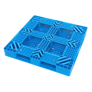 Plateau de support en acier industriel d'entrepôt recyclable Simple <span class=keywords><strong>double</strong></span> face empilant la palette en plastique résistante européenne - Product Image 6