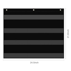 Organizador de Bolsillo Plegable para el Aula con 16 Bolsillos, Poliéster 420D, Ayuda Educativa para Maestros, para Útiles Escolares - Product Image 2