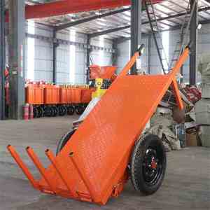 Carrello Elettrico Motorizzato per Movimentazione Materiali, Piattaforma Mobile per Esterni - Product Image 5