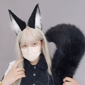 E0071 cosplay Fox & Wolf Headband lông động vật Tai headpiece KC Phụ kiện cho Anime ước & hiệu suất đạo cụ - Product Image 6