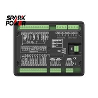 Contrôleur de Générateur Diesel Spark AMF HGM7220 SmartGen, Pièces de Groupe Électrogène, Matériau Plastique